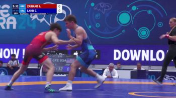 60 kg Qualif. - Ilias Zairakis, Greece vs Cory Daniel Land, United States