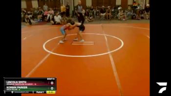 47 lbs Semis & 1st Wrestleback (8 Team) - Lincoln Smith, Donahue Wrestling Academy vs Korbin Parker, Ninja Killer