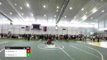 137 lbs Final - Anthony Sanchez, BlackCat WC vs Asher Williams, WAR Wrestling Club