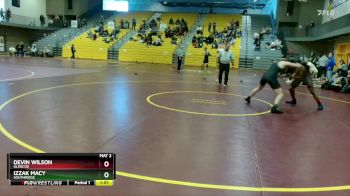 157 lbs Cons. Round 2 - Devin Wilson, Glencoe vs Izzak Macy, Southridge