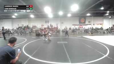 81 lbs Quarterfinal - Laurence Ibarra, Toppenish BadBoy vs Liam Gonzalez, Az Cross Trained