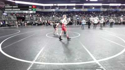 100 lbs 7th Place - Garrett Smith, King Select Wr Ac vs Cooper Johnson, Port City WC