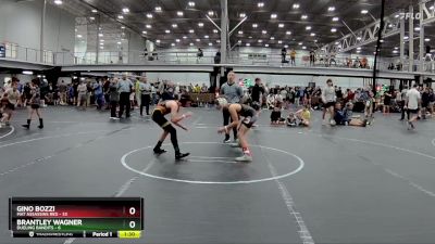 105 lbs Round 7 (8 Team) - Gino Bozzi, Mat Assassins Red vs Brantley Wagner, Dueling Bandits