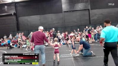 47 lbs Cons. Round 1 - Brody Purvis, White Knoll Youth Wrestling vs Sullivan George, Ninety Six Wrestling