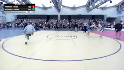 165-I lbs Quarterfinal - Preston Jones, None vs Edward Keenan, Pemberton Hornets