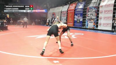 126 Class 3 lbs Champ. Round 1 - Michael Rossomanno, Rockwood Summit vs Joseph Garner, Lebanon