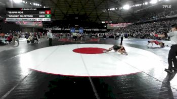Boys 2A 126 lbs Semifinal - Isaiah Rios, Toppenish vs Dominic Ellertson, Anacortes