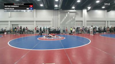 190 lbs Cons. Semis - Payton Kimmerle vs Donte Ellis, Mustang Wrestling Club