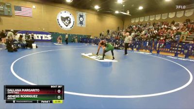 140 lbs Cons. Round 2 - Dallana Margarito, Santa Ynez vs Genesis Rodriguez, Reedley