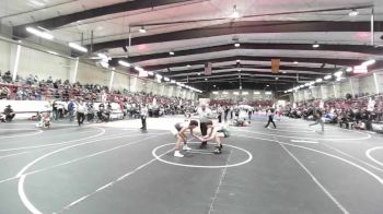 144 lbs Consi Of 8 #1 - Isaiah Ramirez, Big Bear Grapplers vs Logan Carter, Wildpack