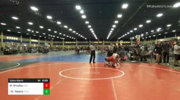Match - William Bradley, Paw Paw Youth Wrestling vs Mark Takara, Temecula Valley High School