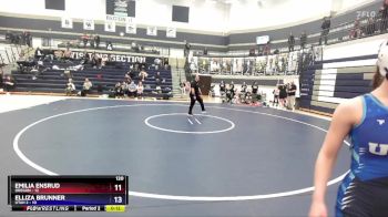 125 lbs Round 2 (4 Team) - Abby Richard, Oregon vs Emma Parker, Utah 2