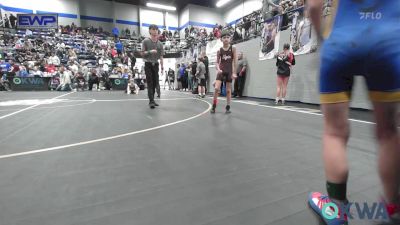 67 lbs Quarterfinal - Kasen Antuna, Elgin Wrestling vs Justin Farlow, Noble Takedown Club