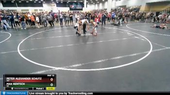 70 lbs Champ. Round 1 - Max Rentsch, WI vs Peter Alexander Schutz, MN