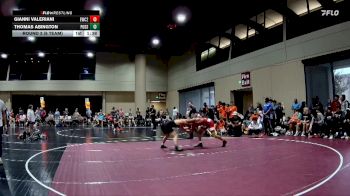 157 lbs Round 3 (6 Team) - Thomas Abington, Pod Squad vs Gianni Valeriani, Elevation WC #2