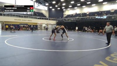 141 lbs Cons. Round 3 - Islas John, East Los Angeles College vs Aaron Lopez, Santa Ana College