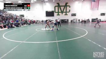 150 lbs Champ. Round 1 - Trevor Arruda-Gonzalez, Moorpark vs Micah Freimath, Redlands