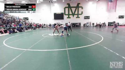 150 lbs Champ. Round 1 - Trevor Arruda-Gonzalez, Moorpark vs Micah Freimath, Redlands