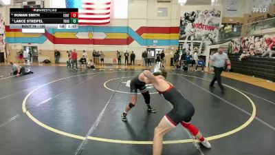 150 lbs Quarterfinal - Lance Streifel, Thunder Basin vs Roman Smith, Central