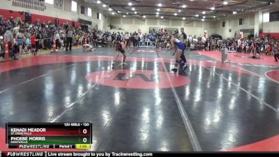 120 lbs Round 1 - Kenadi Meador, St. Croix Falls vs Phoebe Morris, Monticello