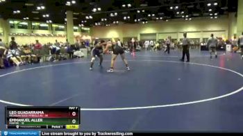 182 lbs Round 6 (8 Team) - Emmanuel Aller, Foxfire vs Leo Guadarrama, Michigan Gold Pitbulls AS