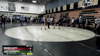 127 lbs Cons. Round 3 - Joseph Dransfield, Fremont Middle School vs Brenden Coates, South Middle School