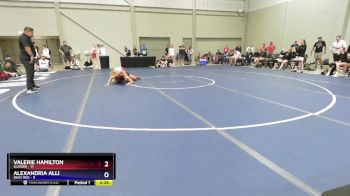 170 lbs Semis & 1st Wrestleback (8 Team) - Valerie Hamilton, Illinois vs Alexandria Alli, Ohio Red