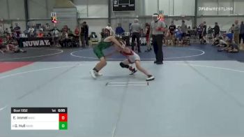 86 lbs Consi Of 8 #1 - Ethan Immel, Wisconsin Iron vs Grady Hull, Agoge