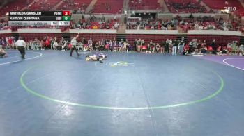 135 lbs Round 1 (16 Team) - Mathilda Gansler, Comal Pieper vs Kaitlyn Quintana, Lubbock