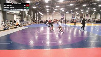 160 lbs Consi Of 64 #2 - Ira Hinton, MD vs Gabriel Tosto, NJ