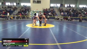 184 lbs Champ. Round 1 - Bryan Stafford, Elmira College vs Gary Nagle, Ursinus College