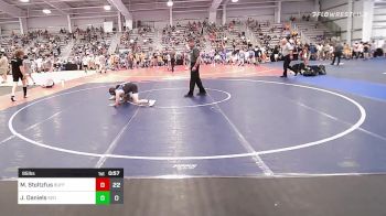 95 lbs Rr Rnd 1 - Manny Stoltzfus, Buffalo Valley Black MS vs Jayce Daniels, SEO Wrestling Club