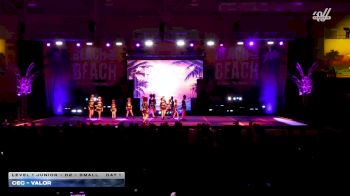 CEC - Valor [2026 L1 Junior - D2 - Small Day 1] 2026 ACDA Reach the Beach All Star Grand Nationals - DII