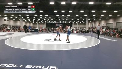 113 lbs Cons. Semis - Khy'ree Thomas-Calloway, MWC Wrestling Academy vs Arav Pandey, American Dream Wrestling Club