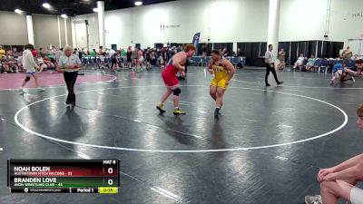 285 lbs Round 4 (10 Team) - Noah Bolen, Austintown Fitch Falcons vs Branden Love, Avon Wrestling Club