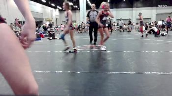 92 lbs Round 8 (10 Team) - Allie Procter, Backyard Brawlers Pink vs Maisyn Lott, GA United