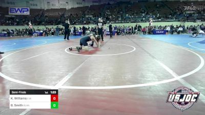 110 lbs Semifinal - Kord Williams, Elgin Wrestling vs Boomer Smith, Blanchard Wrestling Club