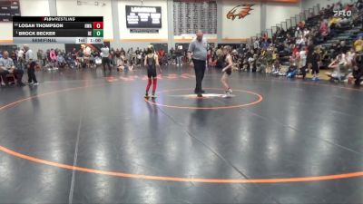 63 lbs Semifinal - Brock Becker, DC Elite vs Logan Thompson, Hawkeye Wrestling Academy