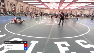 165 lbs Round Of 16 - Spencer Nassire, Ny vs Caleb Rice, Pa