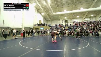 138B lbs Champ. Rd Of 64 - Dylan Dubois, Lehi vs Miles Brunson, Jordan