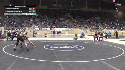 138 lbs Champ. Round 2 - Andrew Pomeroy, Male vs Bryce Alford, Nelson County