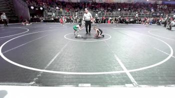 58 lbs Round Of 16 - Raiden Crook-Hutsler, Other vs Jameson Haney, Young Viking Warriors