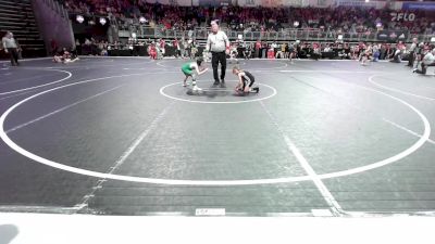 58 lbs Round Of 16 - Raiden Crook-Hutsler, Other vs Jameson Haney, Young Viking Warriors