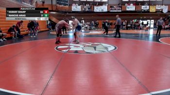 285 lbs Semifinal - Marcus Arias, Twin Falls vs Hubert Sharp, Elko