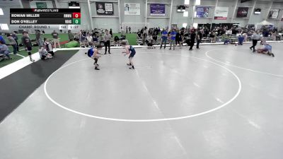 JR BOYS HARD LUCK - 131-131.4 Champ. Round 1 - Rowan Miller, Rocky Mountain Wrestling Academy vs Don O'Kelley, Van Buren High School Wrestling