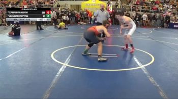 128 lbs Cons. Semi - Zarrin Walton, Shawnee vs Gunner Patton, New Lexington