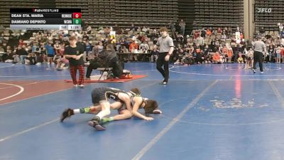 73 lbs Rr Rnd 1 - Dean Sta. Maria, RedNose Wrestling School - ESC vs Damiano DePinto, Wrecking Crew Wrestling Academy - ESC