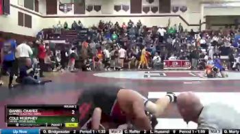285 lbs Round 2 - Daniel Chavez, Clarion-Goldfield-Dows vs Cole Murphey, Xavier, Cedar Rapids