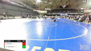 2A 215 lbs Quarterfinal - Zakaria Hammou, North Kitsap vs Jimmy Conklin, Lakewood