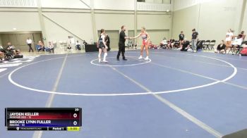 110 lbs Round 1 (8 Team) - Jayden Keller, Missouri Red vs Brooke Lynn Fuller, Indiana